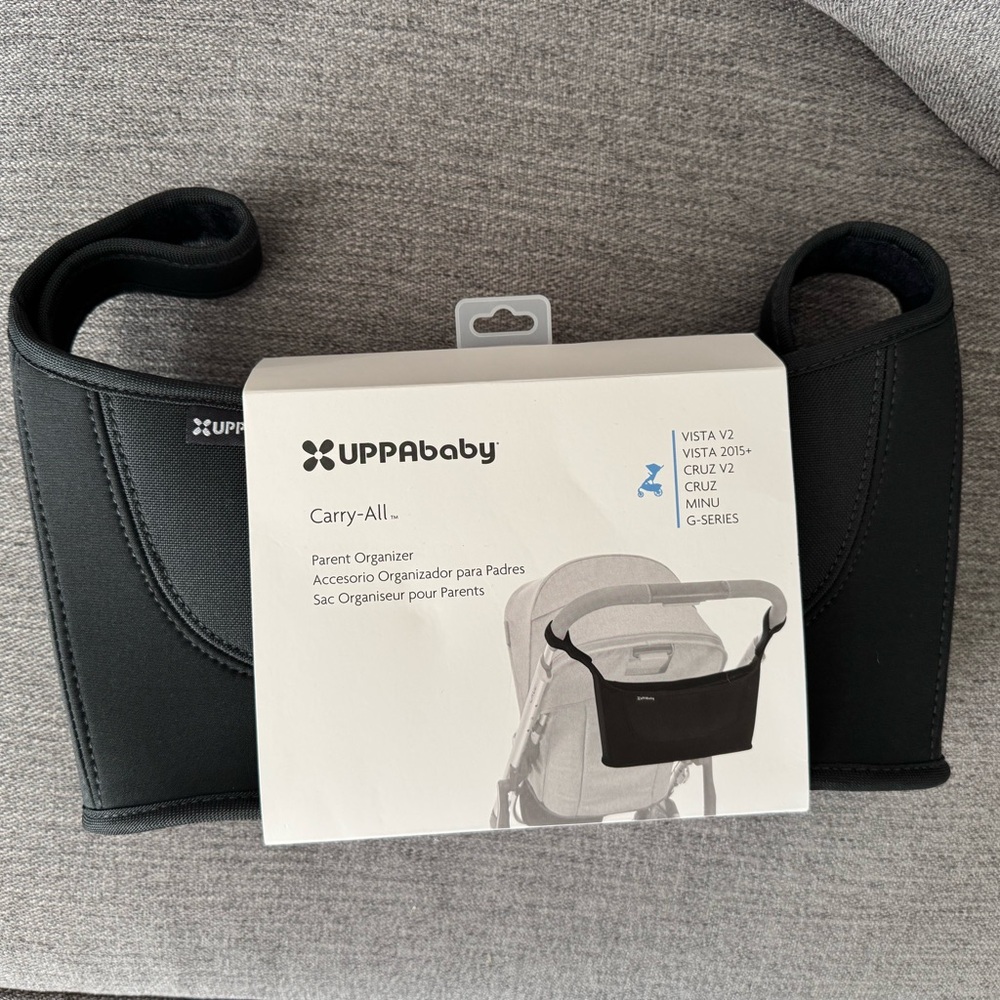 UPPAbaby Black Carry-All Parent Organizer